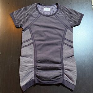 Athleta Heathered Purple and Gray Top